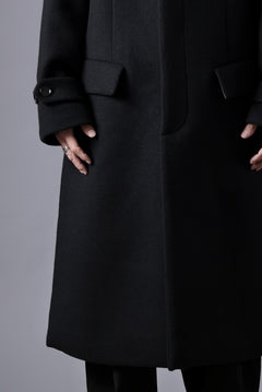 画像をギャラリービューアに読み込む, N/07 exclusive MAC COAT &quot;外套&quot; / VIRGIN WOOL MELTON (BLACK)