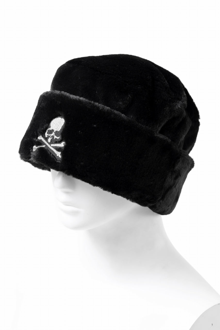 mastermind JAPAN FAUX FUR HAT (BLACK)