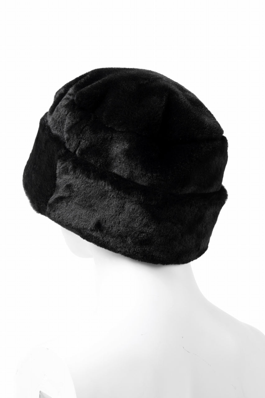 mastermind JAPAN FAUX FUR HAT (BLACK)