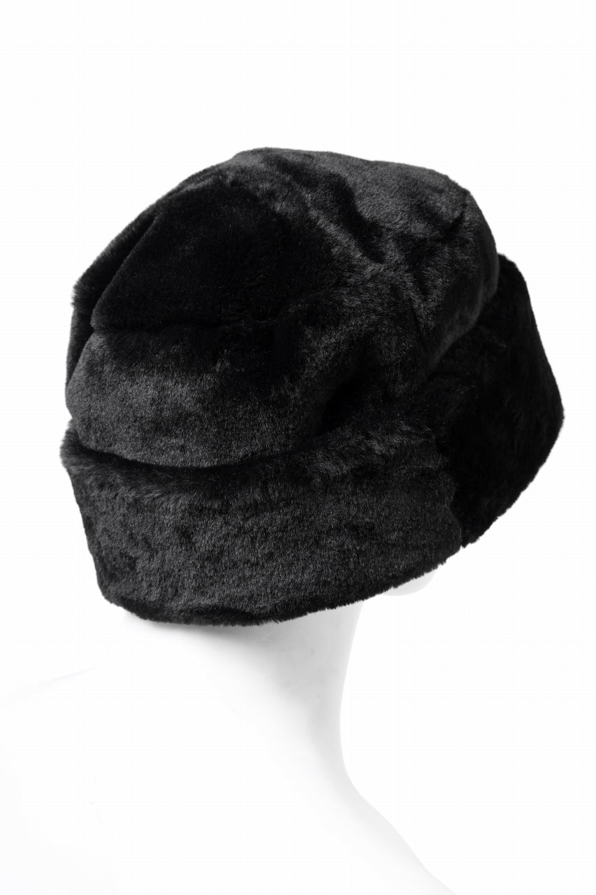 mastermind JAPAN FAUX FUR HAT (BLACK)