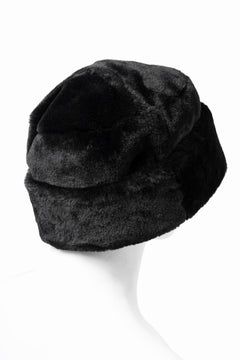 Load image into Gallery viewer, mastermind JAPAN FAUX FUR HAT (BLACK)