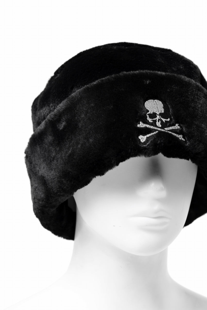 mastermind JAPAN FAUX FUR HAT (BLACK)