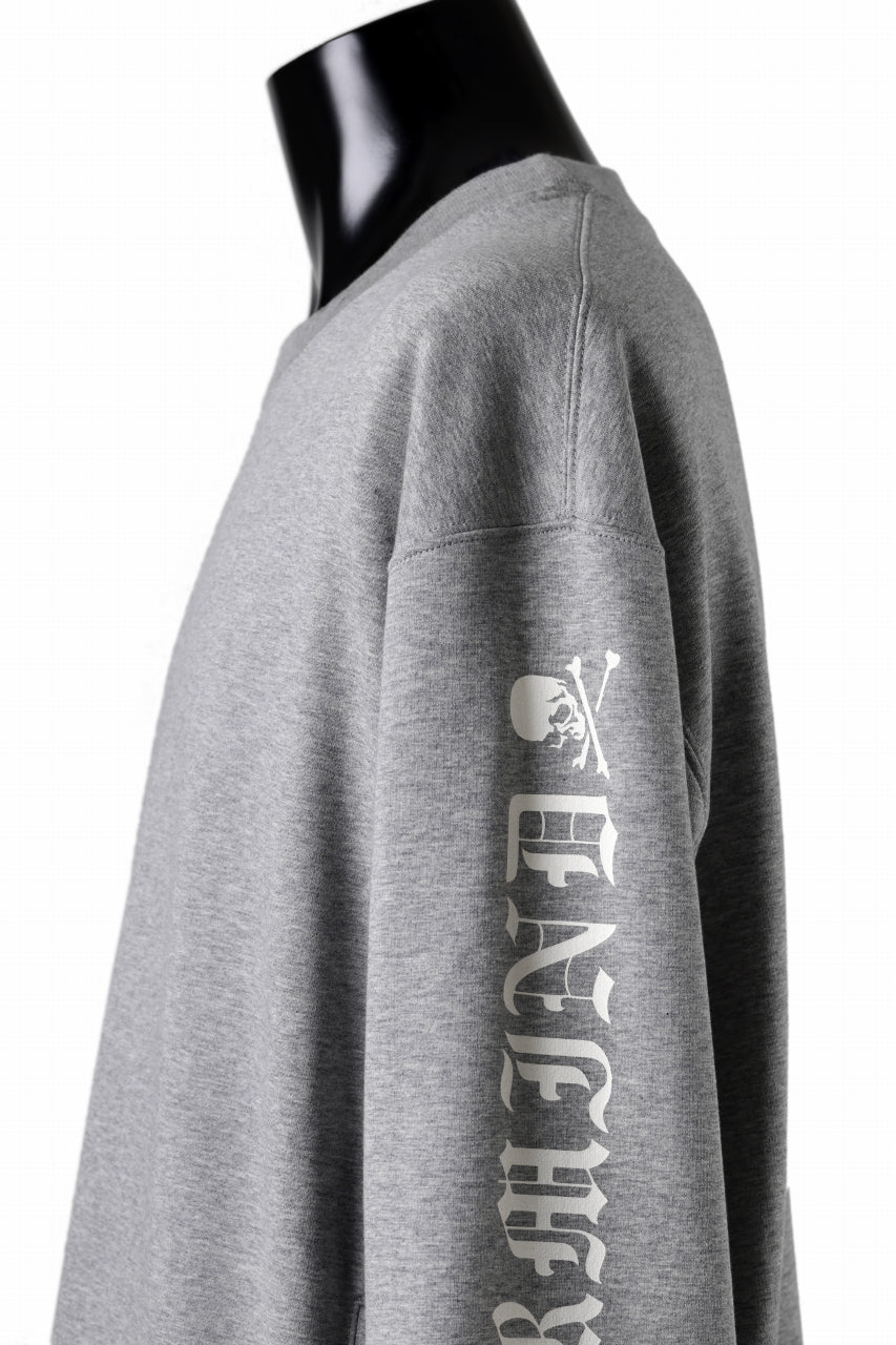 mastermind JAPAN LOGO SWEAT SHIRT / REGULAR FIT (TOP GRAY)