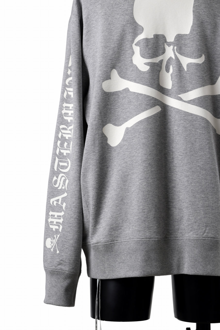 mastermind JAPAN LOGO SWEAT SHIRT / REGULAR FIT (TOP GRAY)