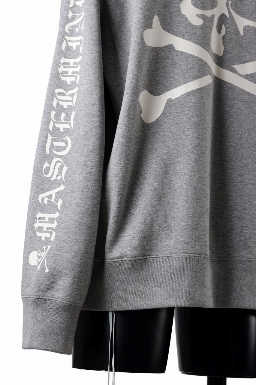 mastermind JAPAN LOGO SWEAT SHIRT / REGULAR FIT (TOP GRAY)