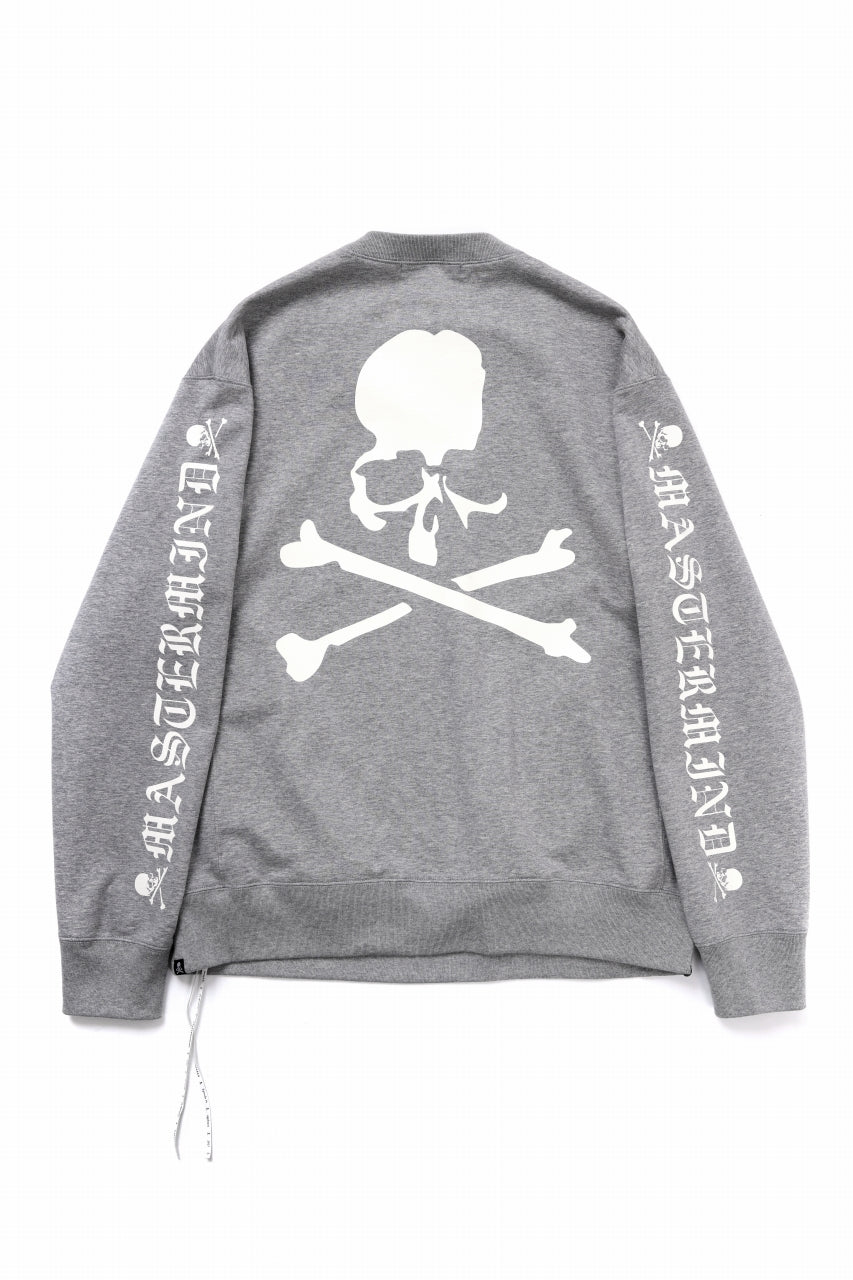 mastermind JAPAN LOGO SWEAT SHIRT / REGULAR FIT (TOP GRAY)