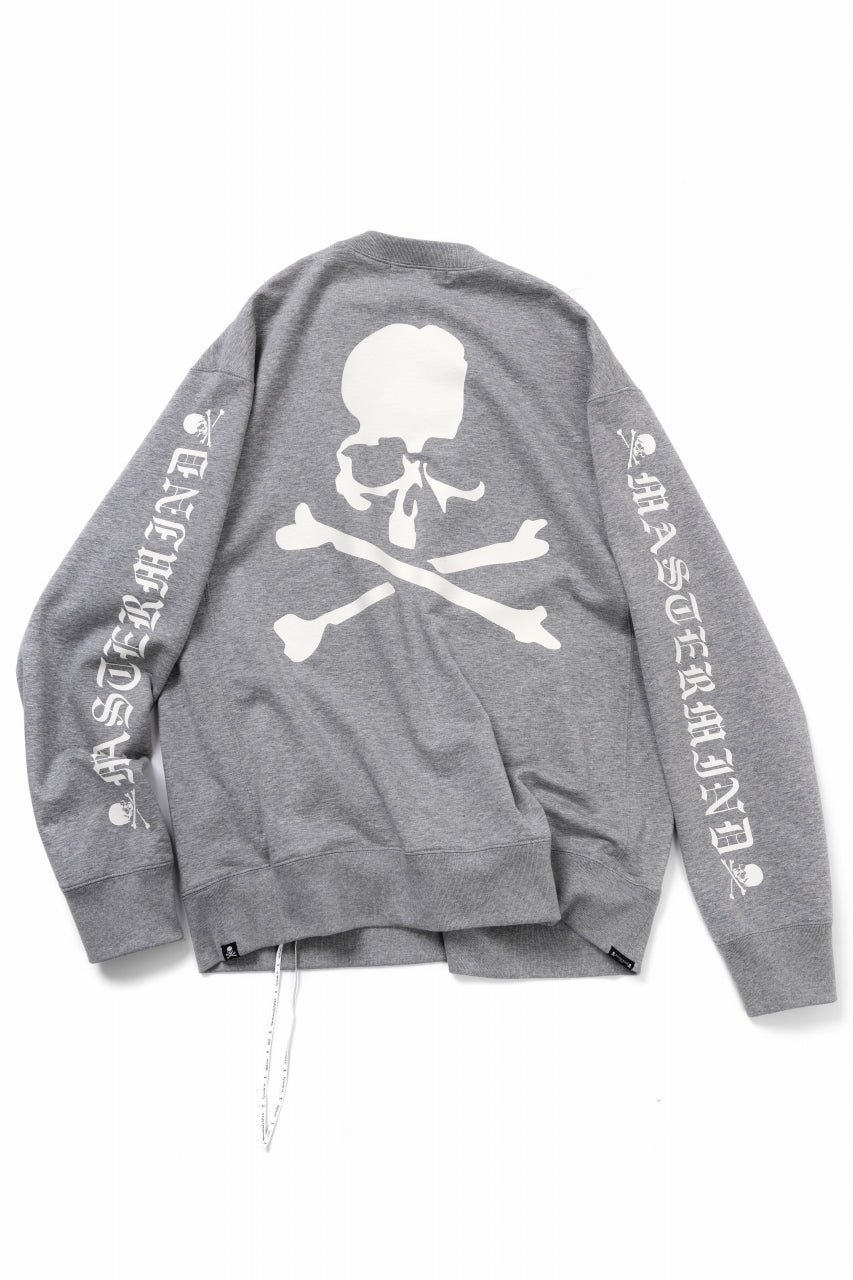 mastermind JAPAN LOGO SWEAT SHIRT / REGULAR FIT (TOP GRAY)