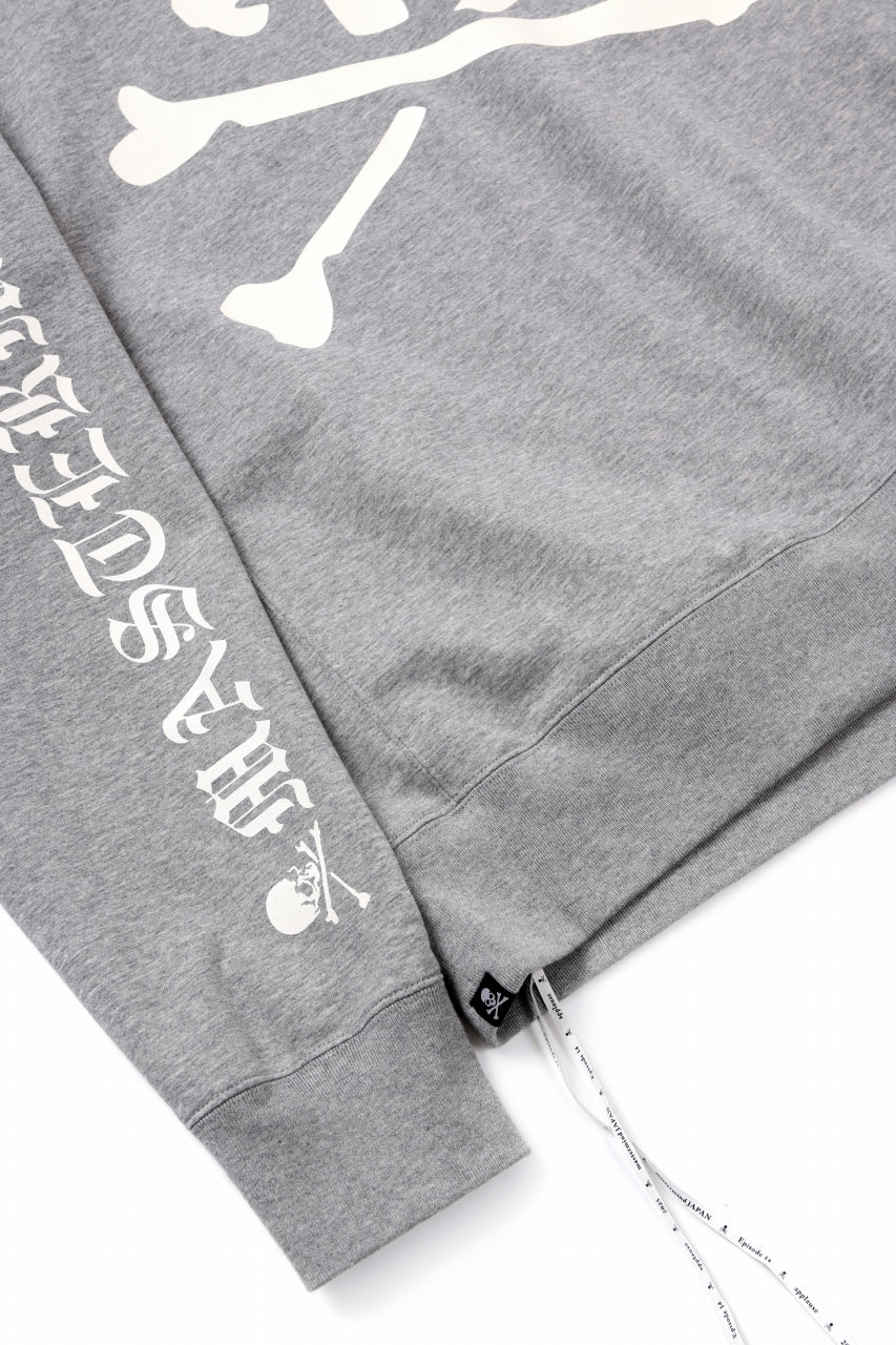 mastermind JAPAN LOGO SWEAT SHIRT / REGULAR FIT (TOP GRAY)