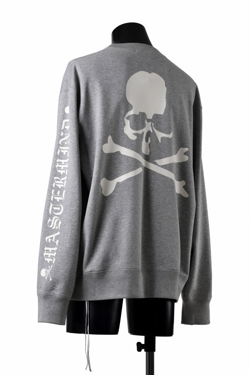 mastermind JAPAN LOGO SWEAT SHIRT / REGULAR FIT (TOP GRAY)