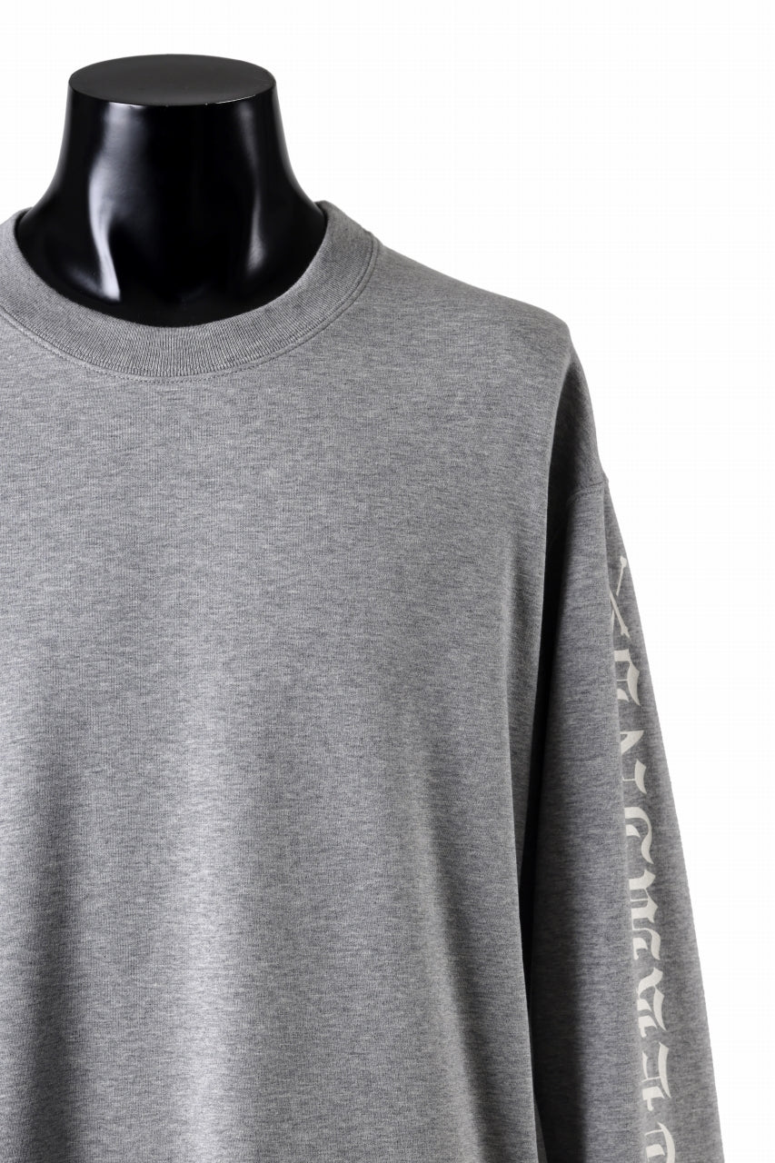 画像をギャラリービューアに読み込む, mastermind JAPAN LOGO SWEAT SHIRT / REGULAR FIT (TOP GRAY)