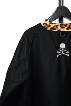 画像をギャラリービューアに読み込む, mastermind JAPAN LEOPARD VELVET CARDIGAN JACKET (BLACK x YELLOW)