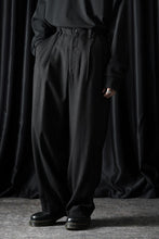 画像をギャラリービューアに読み込む, Y's for men SUSPENDER PANTS / HEATHER STRIPES RAYON (BLACK)