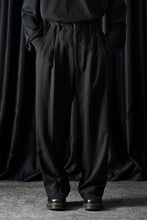 画像をギャラリービューアに読み込む, Y's for men SUSPENDER PANTS / HEATHER STRIPES RAYON (BLACK)