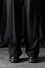 画像をギャラリービューアに読み込む, Y's for men SUSPENDER PANTS / HEATHER STRIPES RAYON (BLACK)