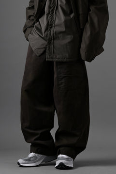 画像をギャラリービューアに読み込む, sus-sous limited trousers MK-0 / british military cotton (CAMOUFLAGE / sumi dyed)