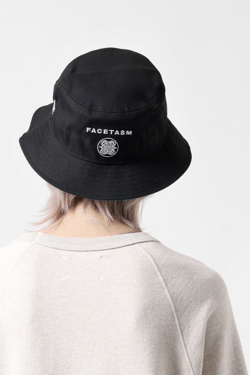 Load image into Gallery viewer, FACETASM×NEW ERA BUCKET HAT (BLACK)