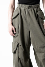 画像をギャラリービューアに読み込む, entire studios HEAVY GOCAR SWEAT PANTS (MILITARY)