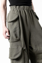 画像をギャラリービューアに読み込む, entire studios HEAVY GOCAR SWEAT PANTS (MILITARY)