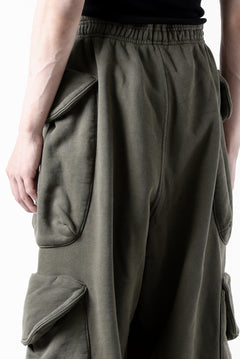 Load image into Gallery viewer, entire studios HEAVY GOCAR SWEAT PANTS (MILITARY)