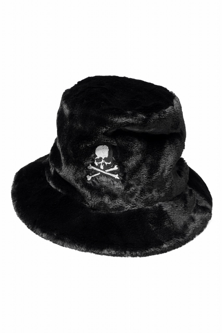 mastermind JAPAN BUCKET HAT / FAUX FIR (BLACK)の商品ページ