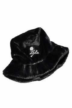 mastermind JAPAN BUCKET HAT / FAUX FIR (BLACK)の商品ページ