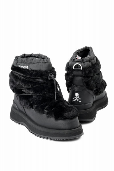 MASTERMIND WORLD x SUICOKE BOWER-TRab-FUR (BLACK)