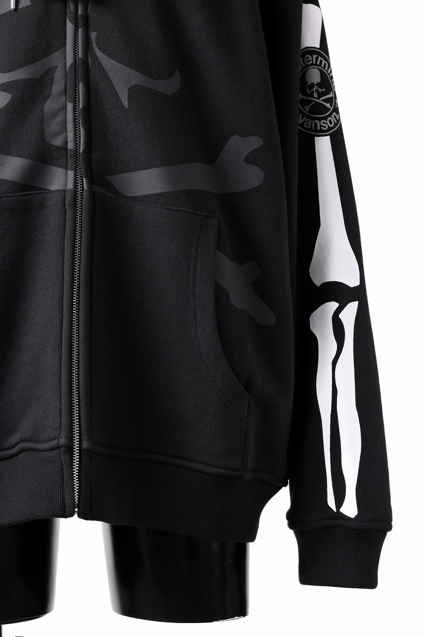 Load image into Gallery viewer, MASTERMIND WORLD x VANSON B-BONE HOODIE (BLACK)