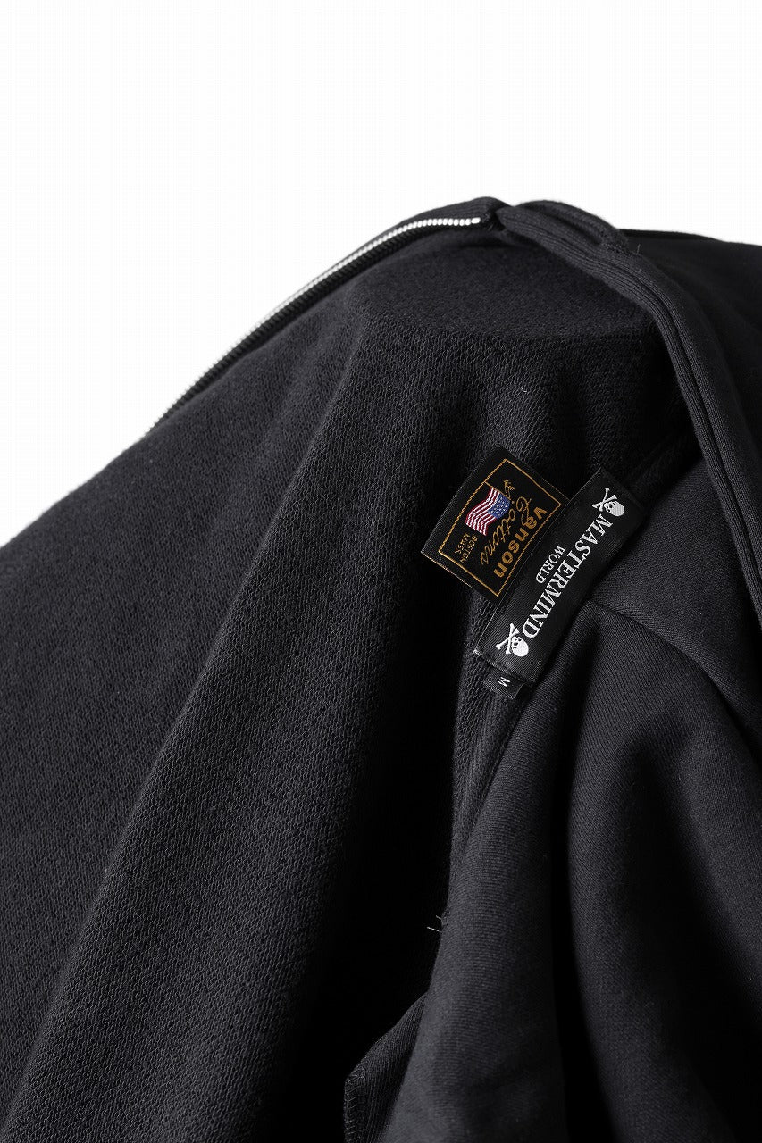 MASTERMIND WORLD x VANSON B-BONE HOODIE (BLACK)