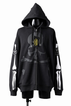 Load image into Gallery viewer, MASTERMIND WORLD x VANSON B-BONE HOODIE (BLACK)