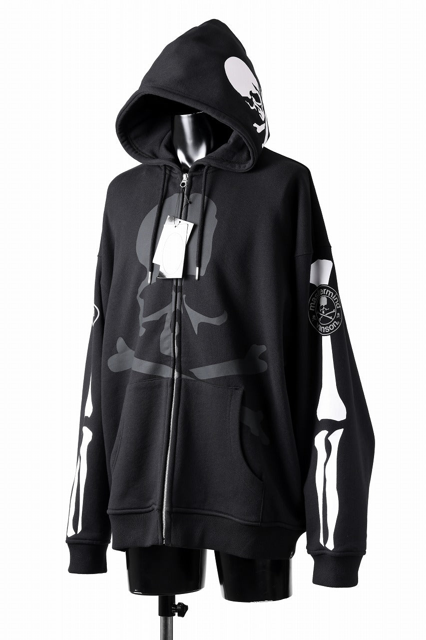 MASTERMIND WORLD x VANSON B-BONE HOODIE (BLACK)