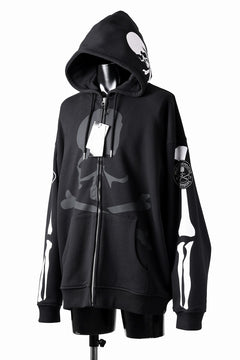 画像をギャラリービューアに読み込む, MASTERMIND WORLD x VANSON B-BONE HOODIE (BLACK)