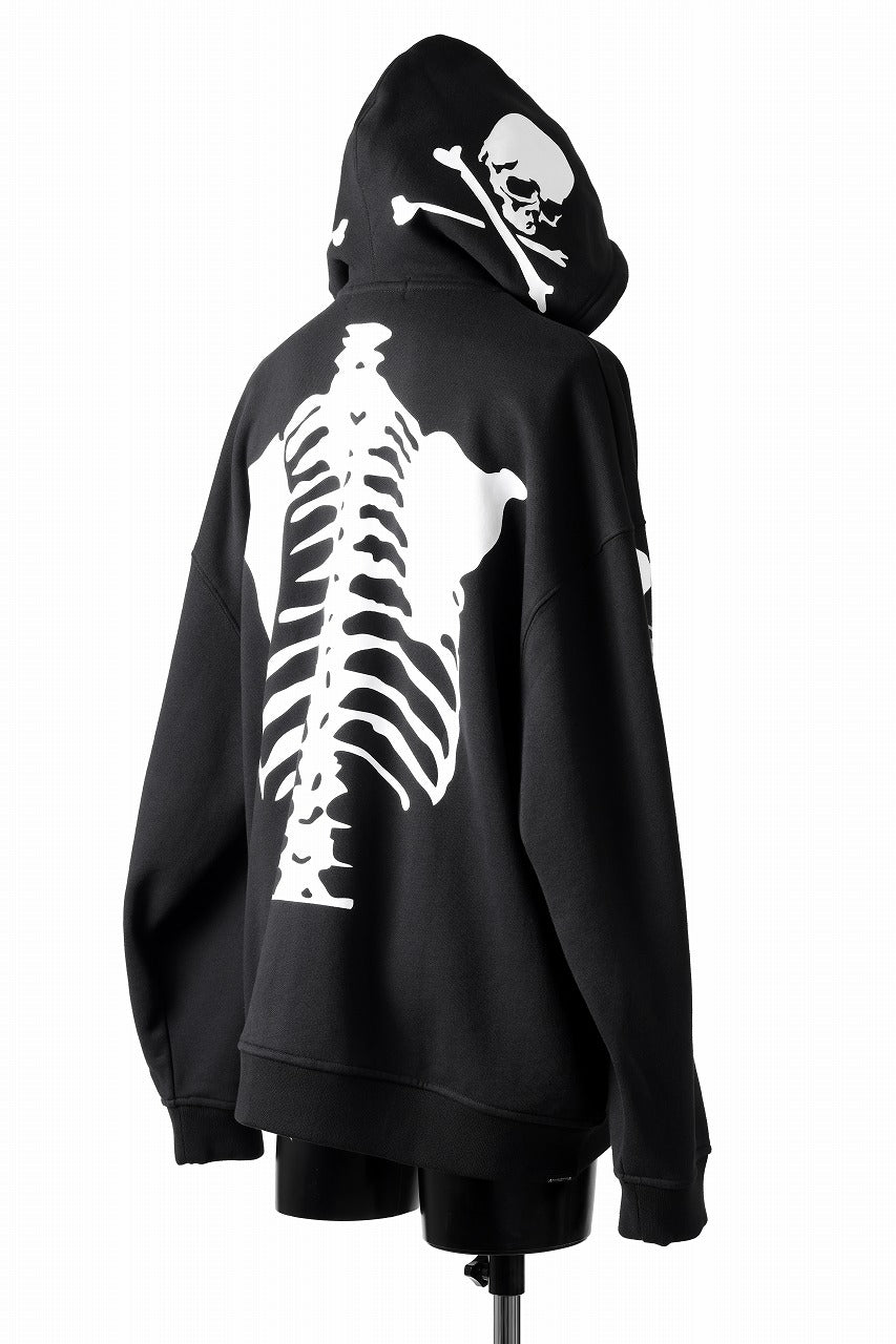 Load image into Gallery viewer, MASTERMIND WORLD x VANSON B-BONE HOODIE (BLACK)