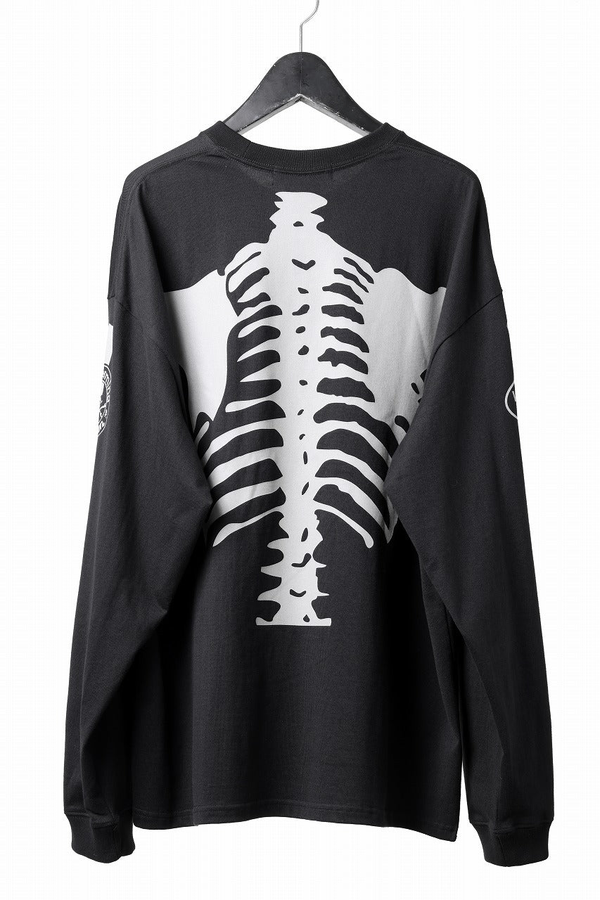 MASTERMIND WORLD x VANSON B-BONE L/S TEE (BLACK)