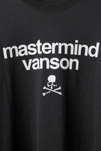 Load image into Gallery viewer, MASTERMIND WORLD x VANSON B-BONE L/S TEE (BLACK)