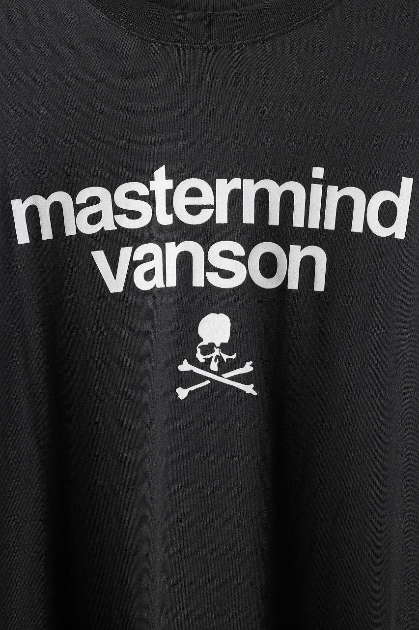 MASTERMIND WORLD x VANSON B-BONE L/S TEE (BLACK)