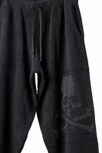 画像をギャラリービューアに読み込む, MASTERMIND WORLD LOUNGE LONG PANTS / SOFTY BOA FLEECE (BLACK x CHARCOAL)