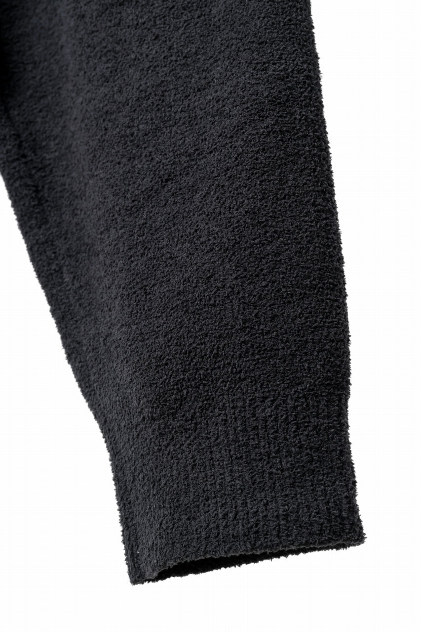 MASTERMIND WORLD LOUNGE LONG PANTS / SOFTY BOA FLEECE (BLACK x CHARCOAL)