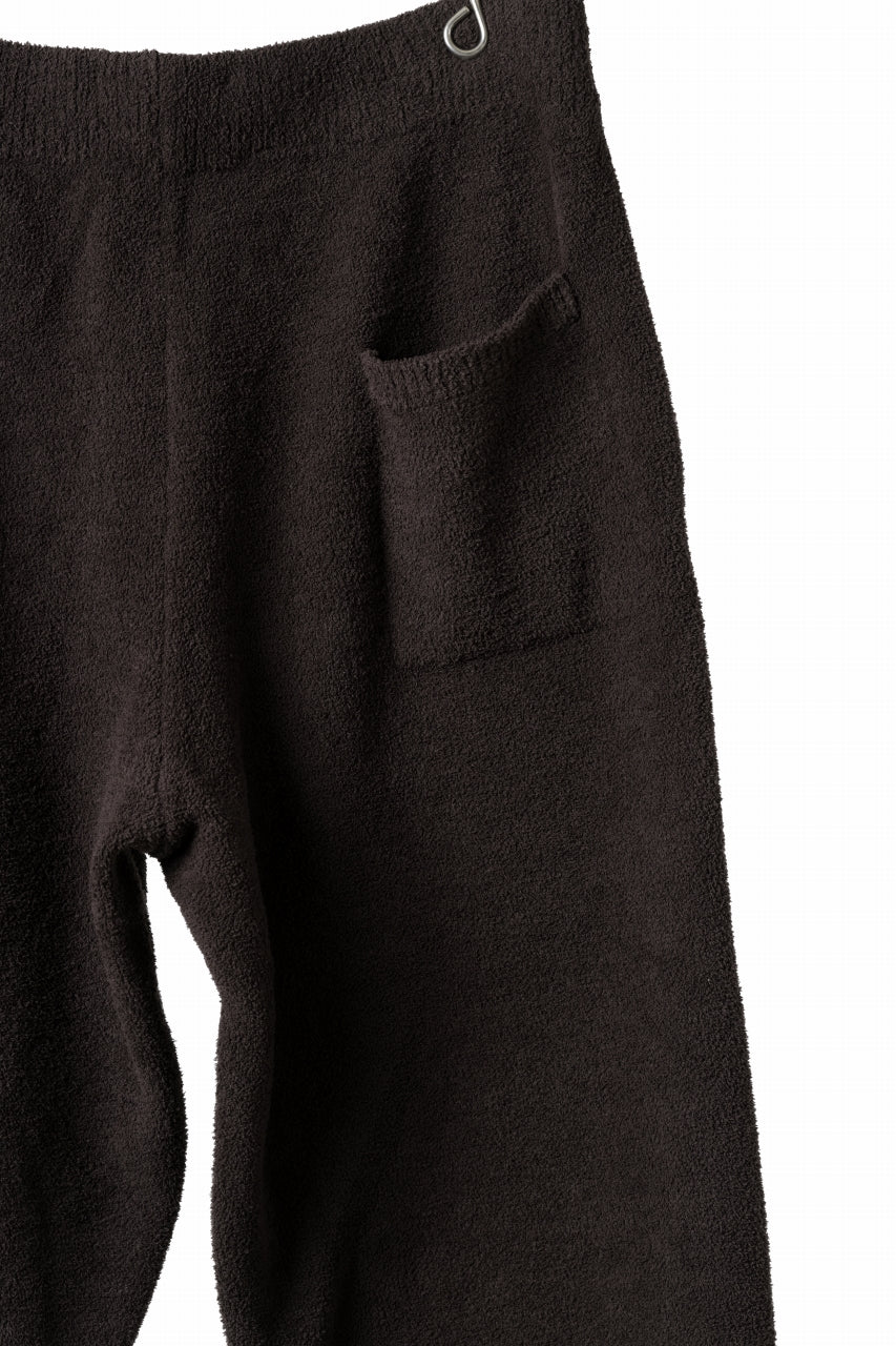 MASTERMIND WORLD LOUNGE LONG PANTS / SOFTY BOA FLEECE (BROWN x SAND)