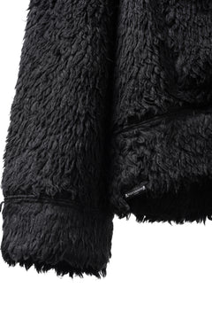 Load image into Gallery viewer, MASTERMIND WORLD SHAGGY CARDIGAN (BLACK)