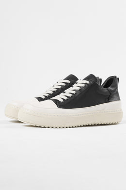 masnada LOW TOP SNEAKER / CALF SKIN LEATHER (BLACK)