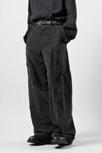 画像をギャラリービューアに読み込む, OPPOSE DUALITY 8POCKET PANEL CXC WIDE TROUSERS (BLACK)