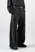 画像をギャラリービューアに読み込む, OPPOSE DUALITY 8POCKET PANEL CXC WIDE TROUSERS (BLACK)