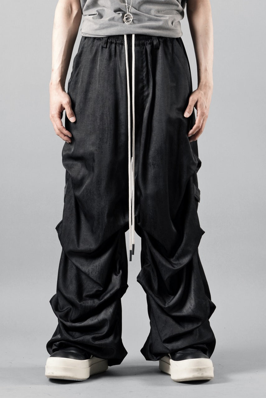 画像をギャラリービューアに読み込む, A.F ARTEFACT TUCK WIDE PANTS / UNEVEN TEXTURE (DARK GREY)