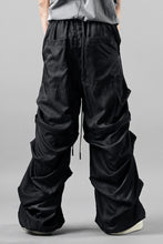 画像をギャラリービューアに読み込む, A.F ARTEFACT TUCK WIDE PANTS / UNEVEN TEXTURE (DARK GREY)