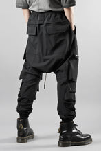 画像をギャラリービューアに読み込む, A.F ARTEFACT LOWCROTCH TACTICAL JOGGERS / TECH SMOOTH (BLACK)