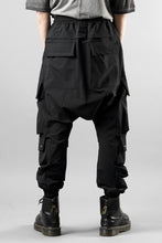 画像をギャラリービューアに読み込む, A.F ARTEFACT LOWCROTCH TACTICAL JOGGERS / TECH SMOOTH (BLACK)