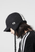 画像をギャラリービューアに読み込む, Y-3 Yohji Yamamoto STRIPES BONNET (BLACK x CREAM WHITE)