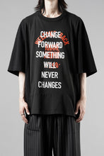 Load image into Gallery viewer, CHANGES exclusive VINTAGE REMAKE SHORT SLEEVE TEE (BLACK #B)