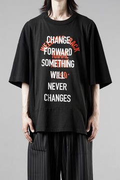 Load image into Gallery viewer, CHANGES exclusive VINTAGE REMAKE SHORT SLEEVE TEE (BLACK #B)