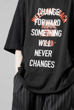 Load image into Gallery viewer, CHANGES exclusive VINTAGE REMAKE SHORT SLEEVE TEE (BLACK #B)